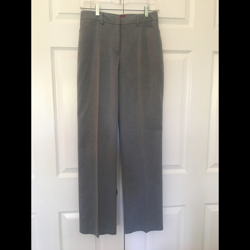 212 Collection gray with white stripes trousers